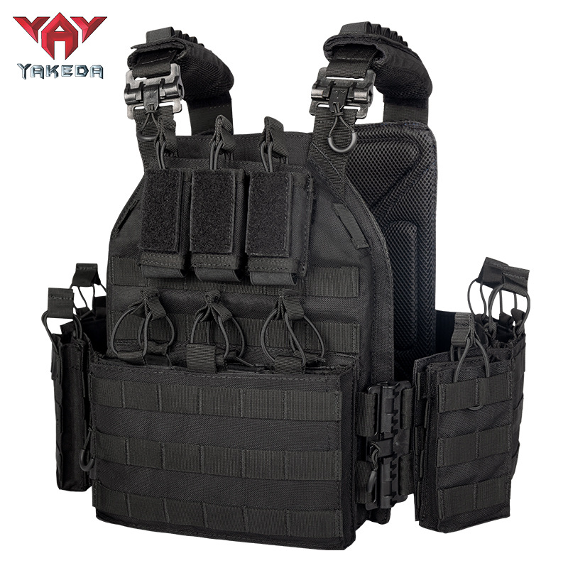 A13 Style Quick Release Tactical Vest with Detachable Pouches for Outdoor Training - Image 11