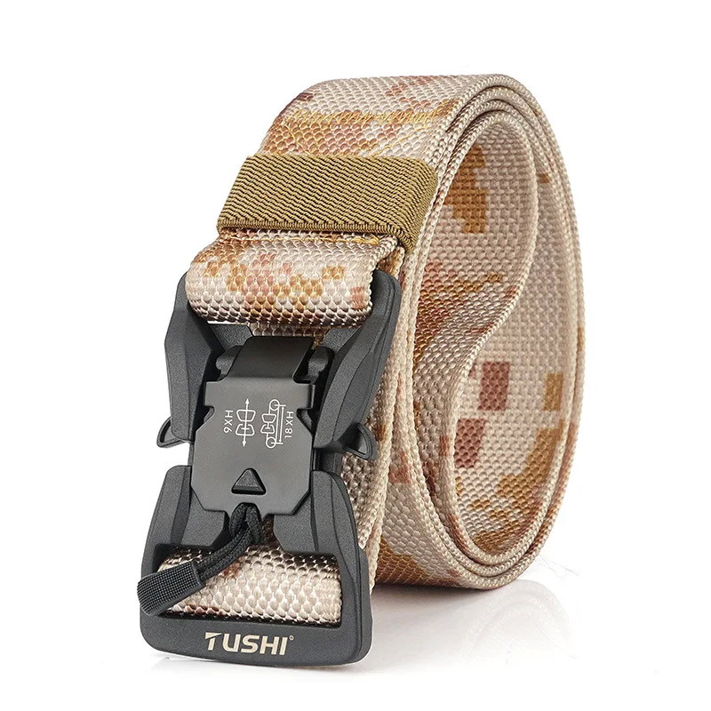 B12 Men's Magnetic Buckle Camouflage Tactical Belt - Image 9