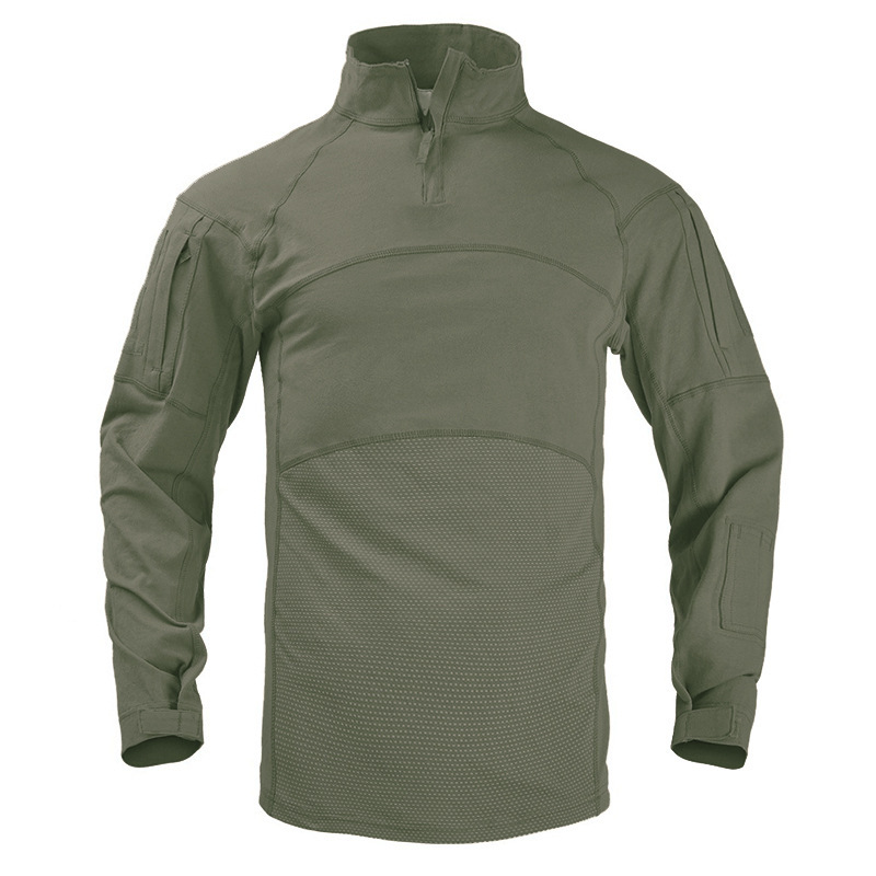 TSL01 Tactical Long-Sleeve Frog Shirt – Camouflage Combat Training Top - Image 11