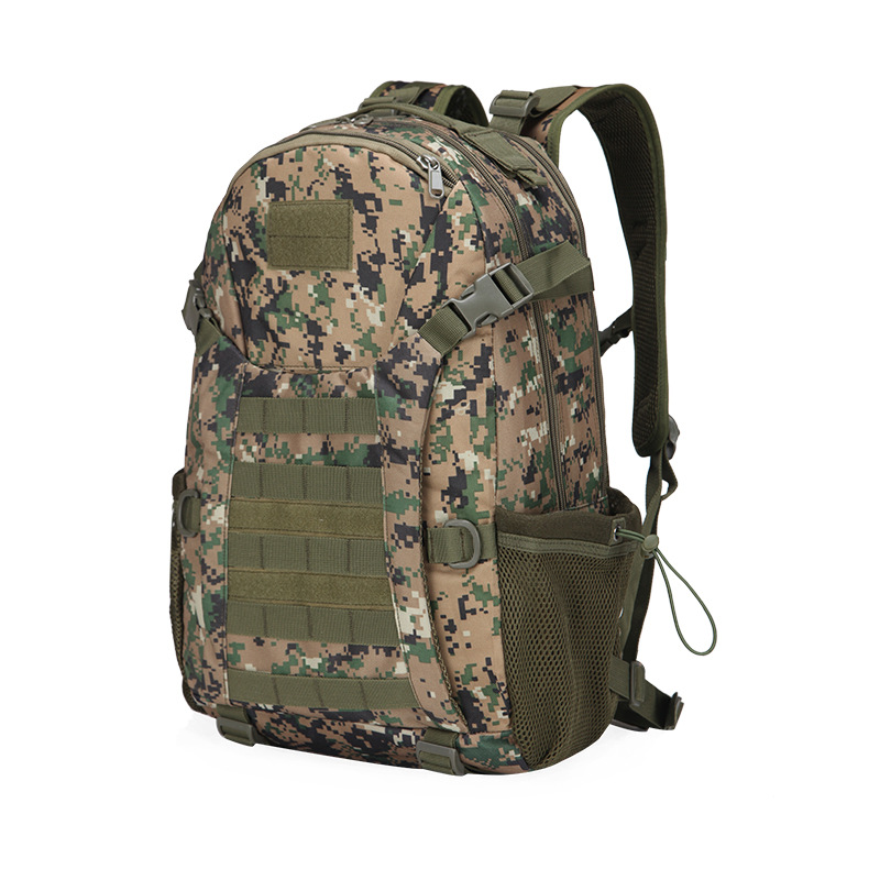 BP07 Tactical Oxford Outdoor Backpack with MOLLE Webbing and Multi-Compartment Storage - Image 13