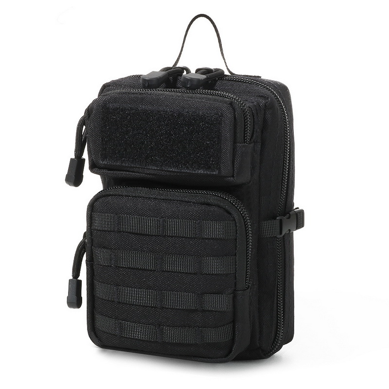 BG12 Tactical Mini Crossbody Pouch – MOLLE EDC Phone Waist Bag - Image 7