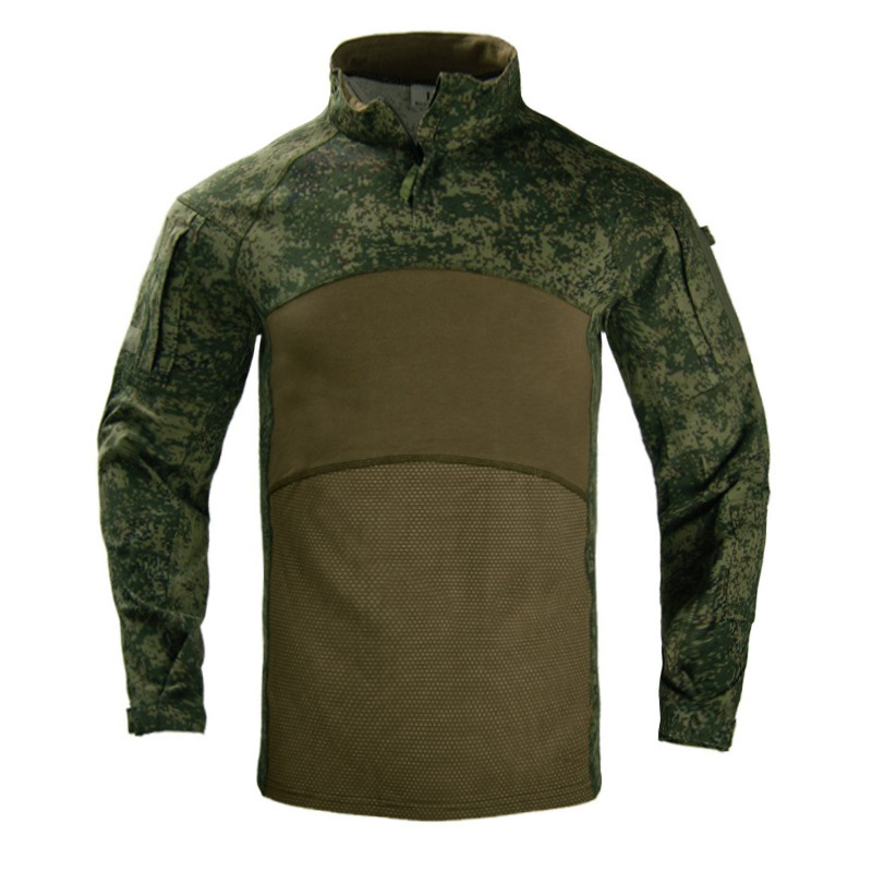TSL01 Tactical Long-Sleeve Frog Shirt – Camouflage Combat Training Top - Image 13