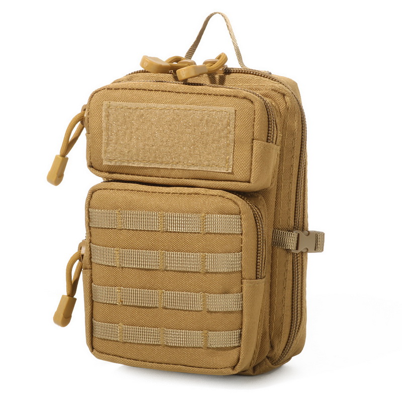 BG12 Tactical Mini Crossbody Pouch – MOLLE EDC Phone Waist Bag - Image 9