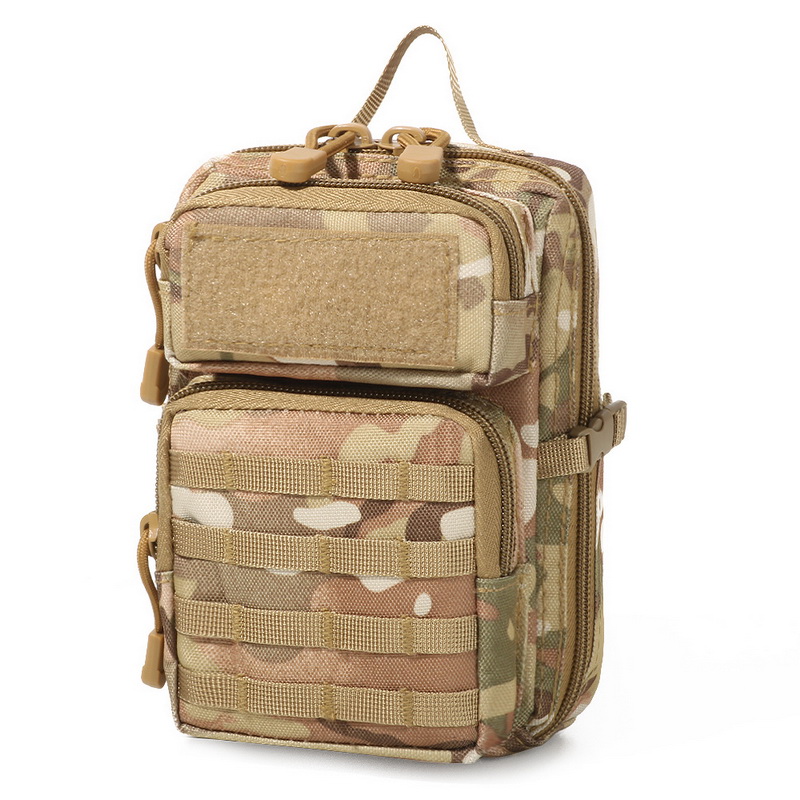 BG12 Tactical Mini Crossbody Pouch – MOLLE EDC Phone Waist Bag - Image 11