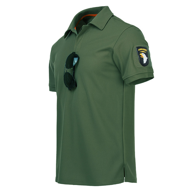 TSS04 Quick-Drying Sports Loose Outdoor Military Fans Physical Training Commuter Security Short-Sleeve T-Shirt for Men - Image 4