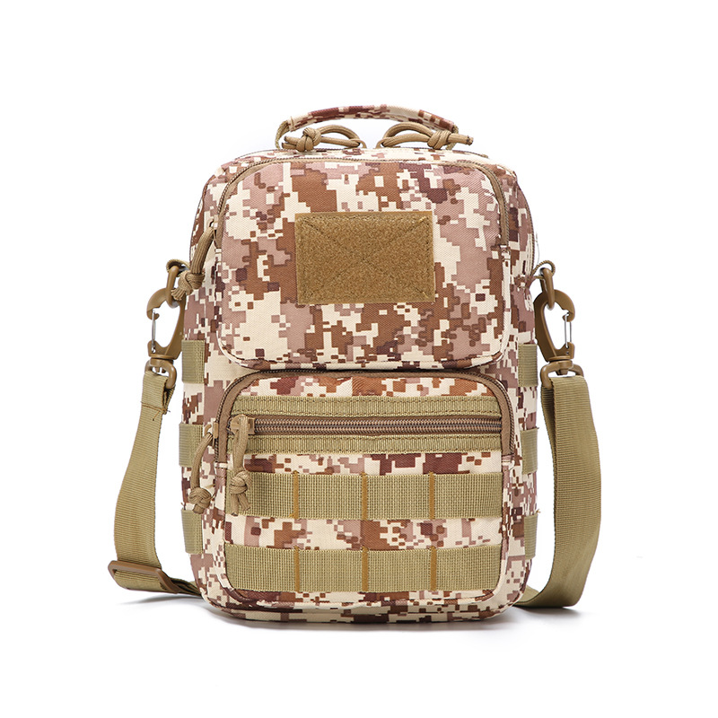 BG37 Tactical Outdoor Crossbody Chest Bag – Compact EDC Shoulder Pack with Multi-Pocket Storage - Image 3