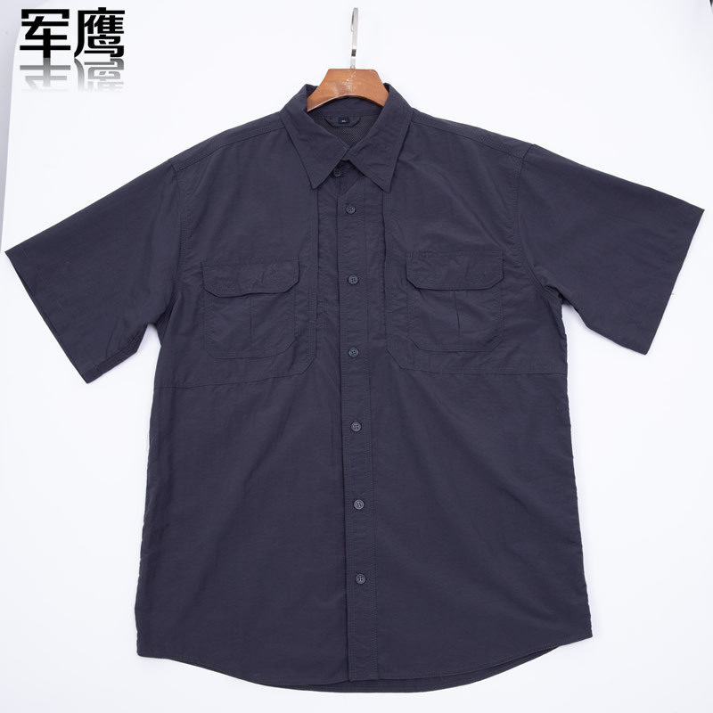 SHS10 511 Quick-Drying Tactical Short-Sleeved Shirt – Summer Breathable Military Fan Casual Special Service Work Shirt for Men - Image 2