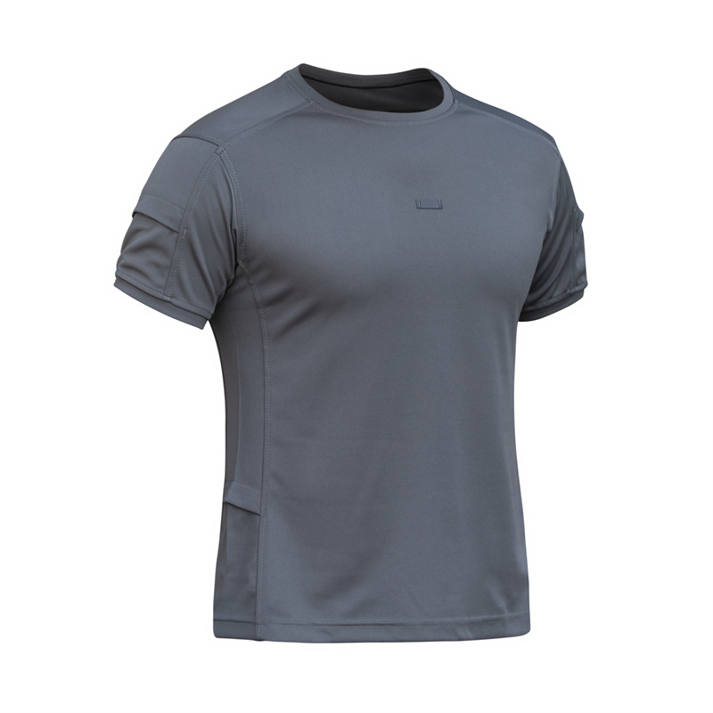 TSS05 Archon Crewneck Quick-Drying T-Shirt – Men's Short-Sleeved Loose Summer Outdoor Tactical Elastic Military-Fan Top - Image 2