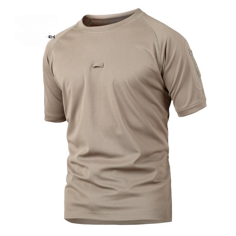 TSS07 Camouflage Tactical T-Shirt – Men's Round-Neck Outdoor Multifunction Short-Sleeved Military Casual Tee - Image 3
