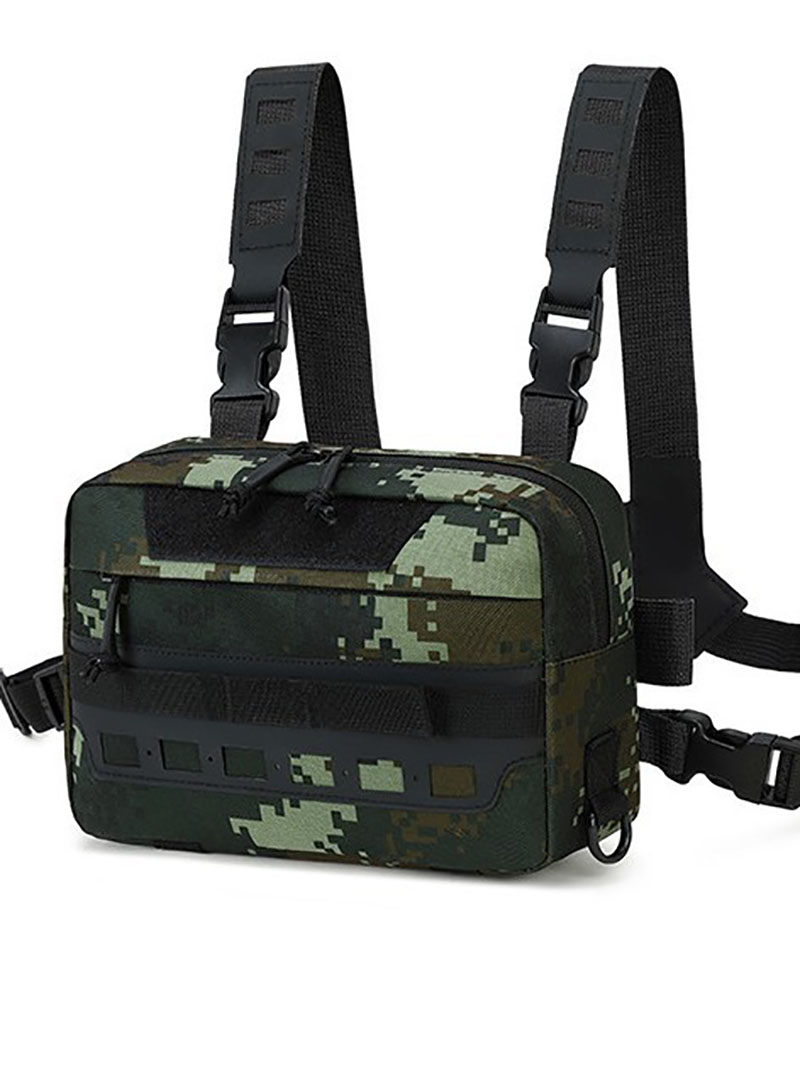 BG05 Tactical Hiking Chest Bag - Lightweight Crossbody Sling Pack for Travel and Outdoor Use - Image 2