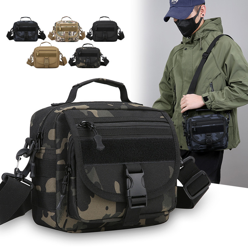 BG15 Tactical Crossbody Backpack – Camouflage Outdoor Shoulder Bag for Hiking and Daily Carry - Image 2