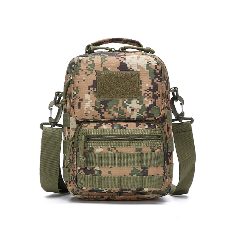 BG37 Tactical Outdoor Crossbody Chest Bag – Compact EDC Shoulder Pack with Multi-Pocket Storage - Image 2