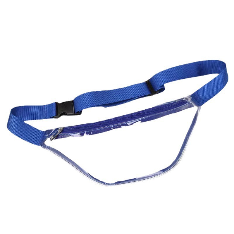 BG55 Transparent Waterproof Waist Bag – Clear PVC Travel Belt Bag for Sports, Festival, and Everyday Carry - Image 2