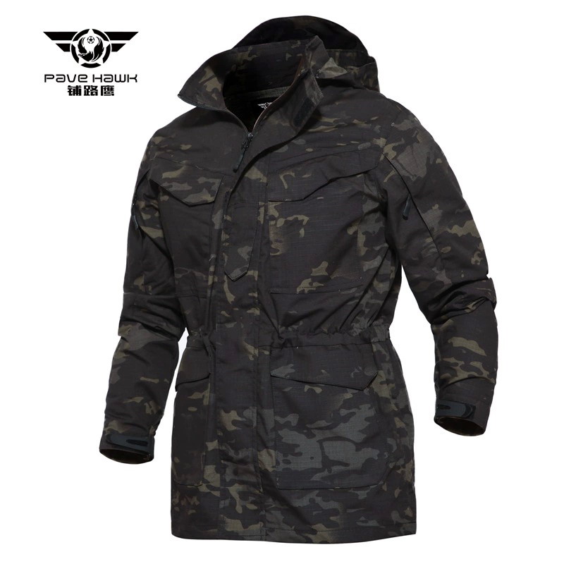 JK09 Paving Eagle Consul Tactical Trench Coat - Camouflage Outdoor Field Jacket - Image 2