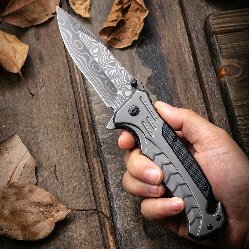 K26 Premium Tactical Folding Knife – Heavy-Duty Stainless Steel EDC Survival Tool & Outdoor Pocket Knife - Image 2