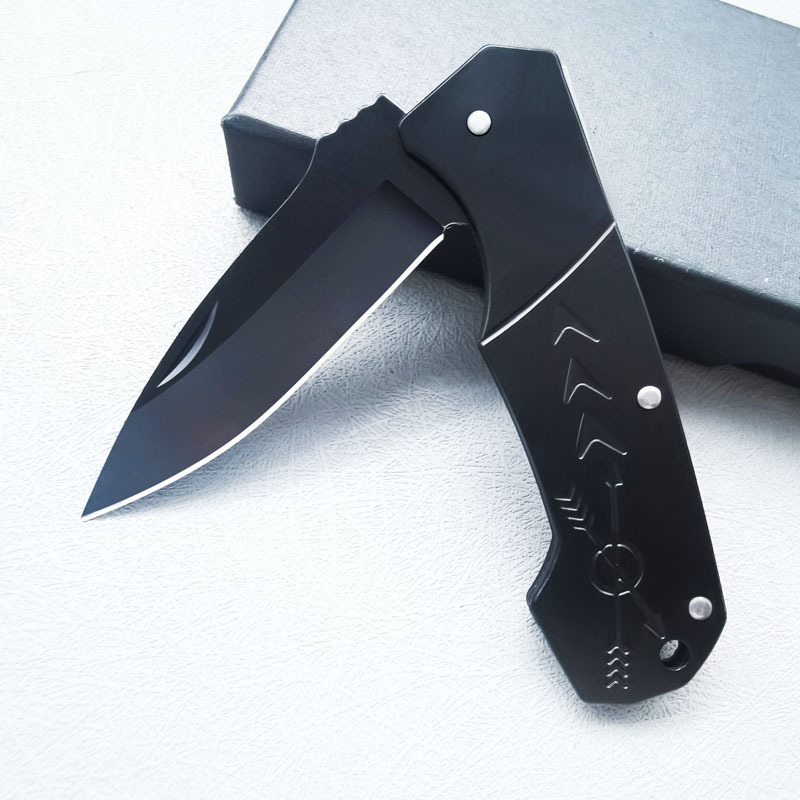 K70 Tactical Mini Folding Pocket Knife – 57HRC Stainless Steel with Lightweight Aluminum Handle - Image 2