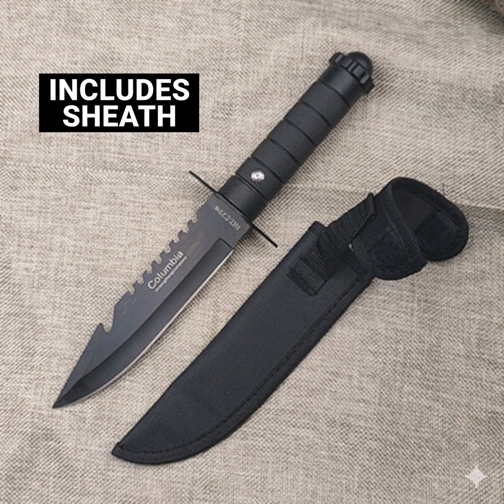 K91 Premium Outdoor Survival Straight Knife – High-Quality Fixed Blade for Camping and Adventure - Image 2