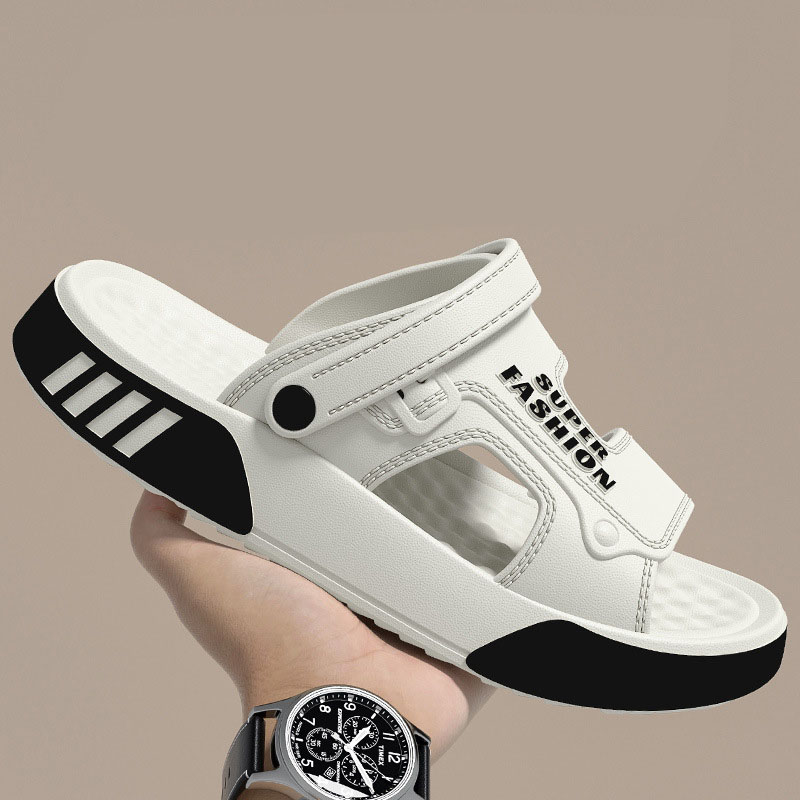 SD01 Men's Outdoor Dual-Purpose EVA Beach Sandals with Non-Slip Wear-Resistant Sole - Image 3