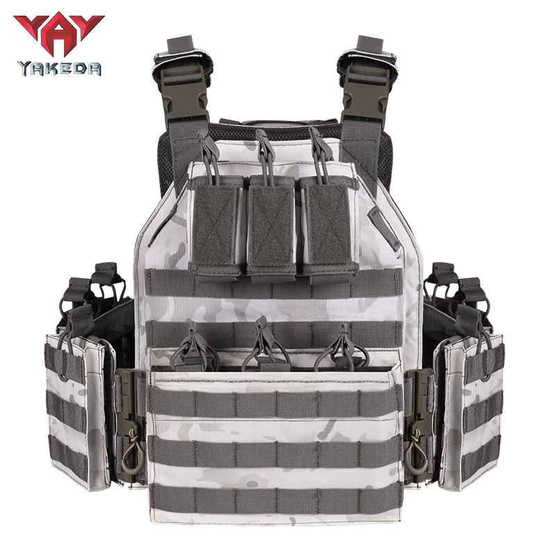 A13 Style Quick Release Tactical Vest with Detachable Pouches for Outdoor Training - Image 3