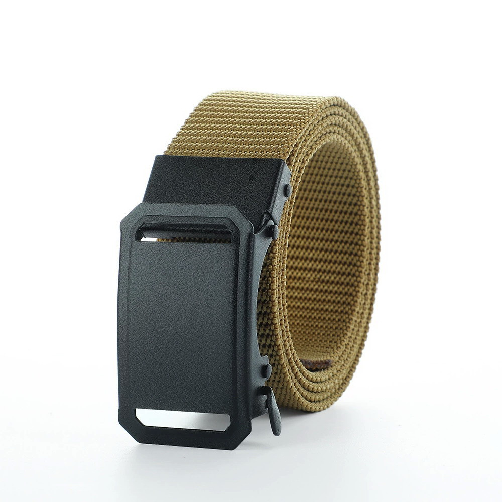 B07 Classic Multi-Color Tactical Nylon Belt with Black Hollow Buckle - Image 2