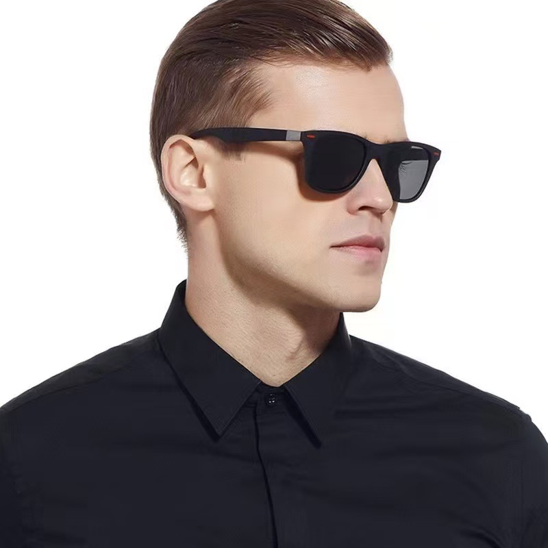 GL09 Classic Rivet-Style Outdoor Sunglasses with Anti-UV PC Lenses - Image 2