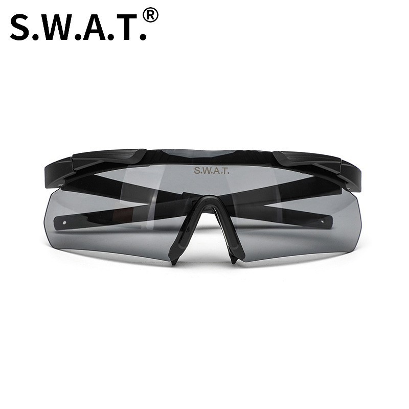 GL14 3-Lens Impact-Resistant Tactical Shooting Glasses Set with Padded Nose Support - Image 2