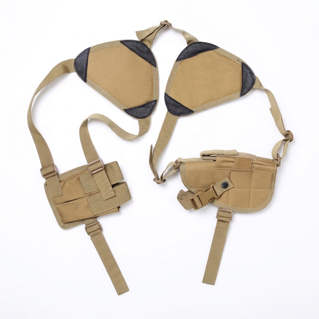 SGH01 Tactical Shoulder Gun Holster Bag for Underarm and Waist Carry - Image 2