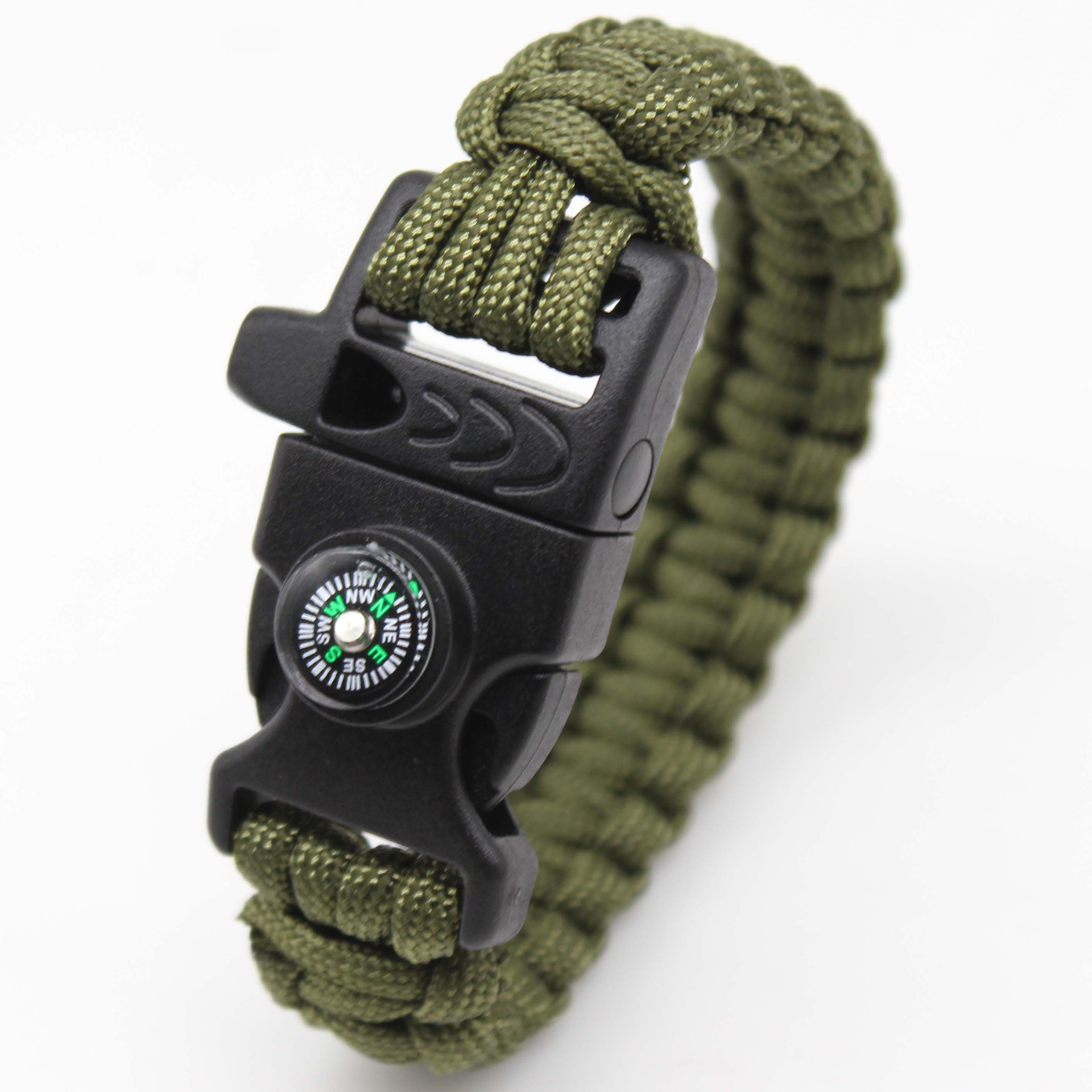 CG05 Multifunctional Paracord Survival Bracelet with Mini Compass