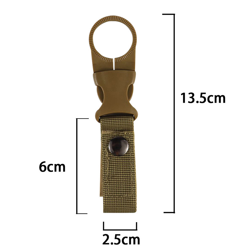 CG08 Tactical Nylon Water Bottle Hanging Clip - Image 2