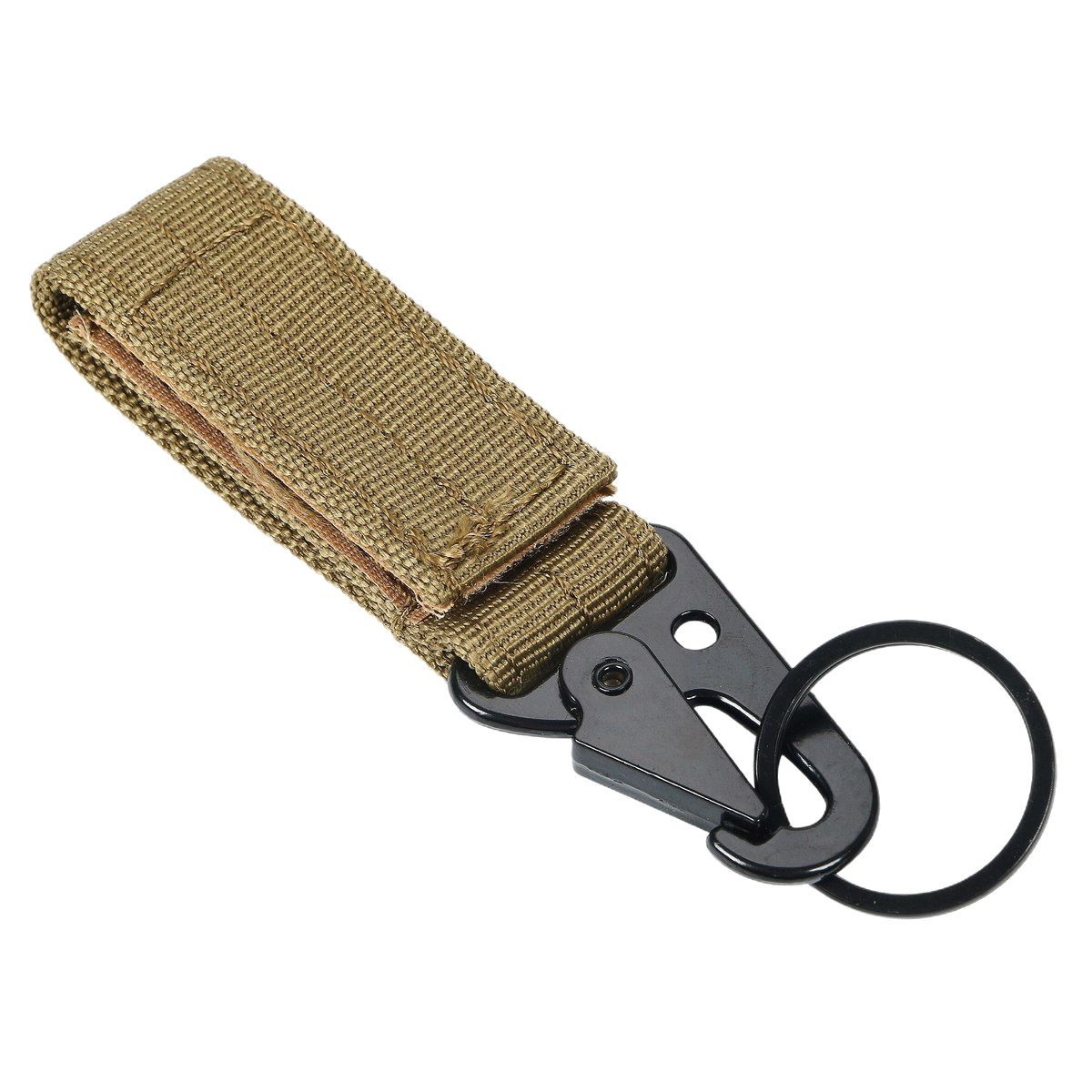 CG09 Tactical MOLLE Webbing Key Holder Clip with Quick-Release Hook - Image 3