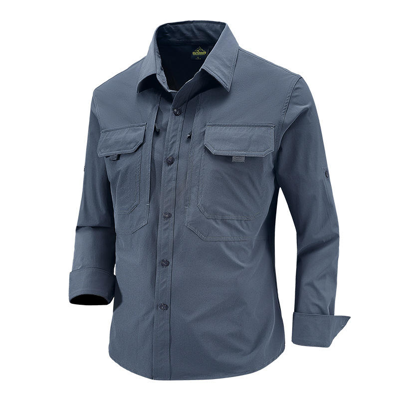 SHL17 Tactical Quick-Dry Long Sleeve Shirt - Image 2