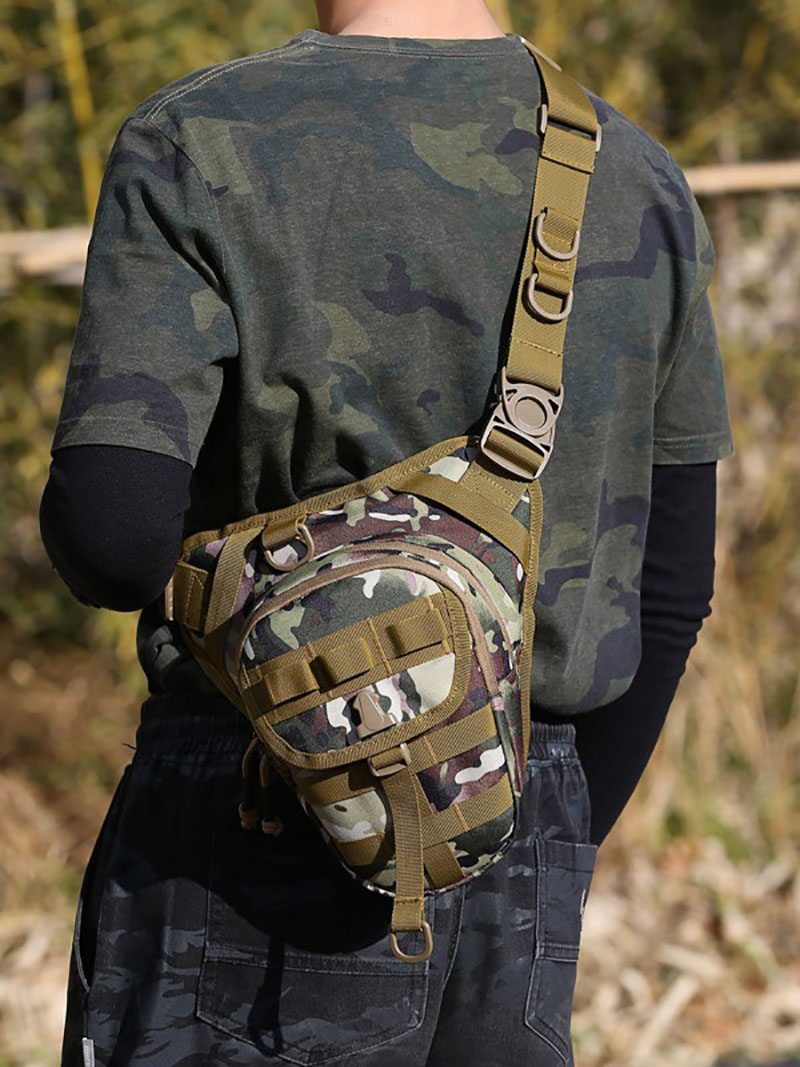 BG06 Tactical Waist and Leg Bag – Multifunctional Outdoor Riding Utility Bag - Image 4