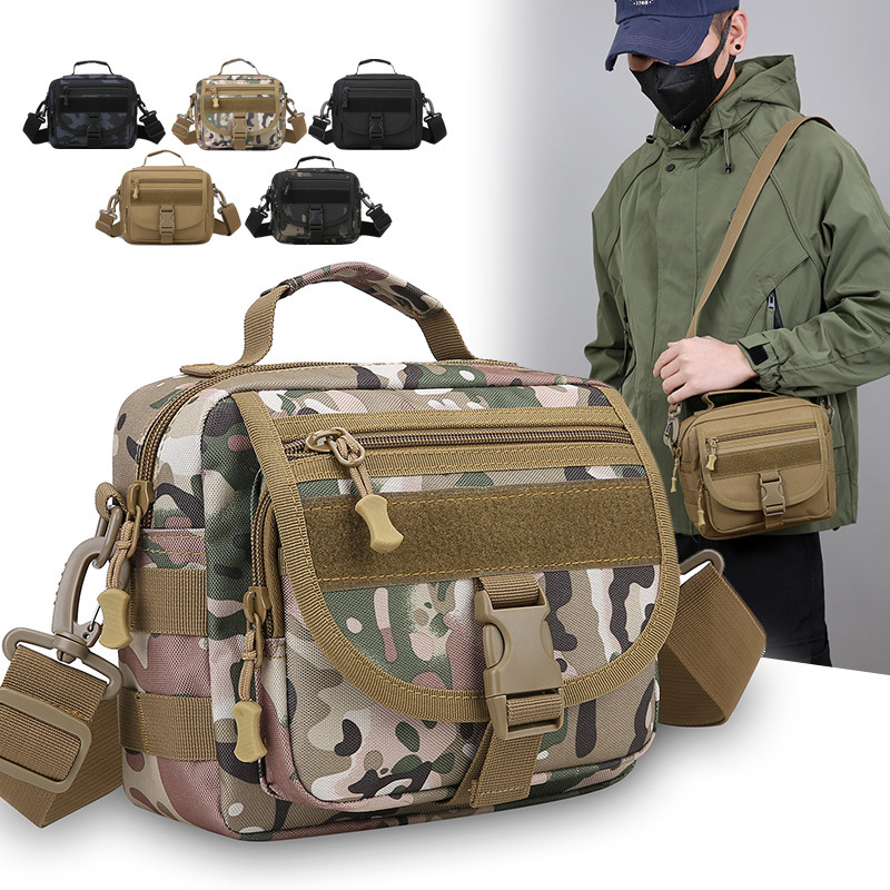 BG15 Tactical Crossbody Backpack – Camouflage Outdoor Shoulder Bag for Hiking and Daily Carry - Image 3