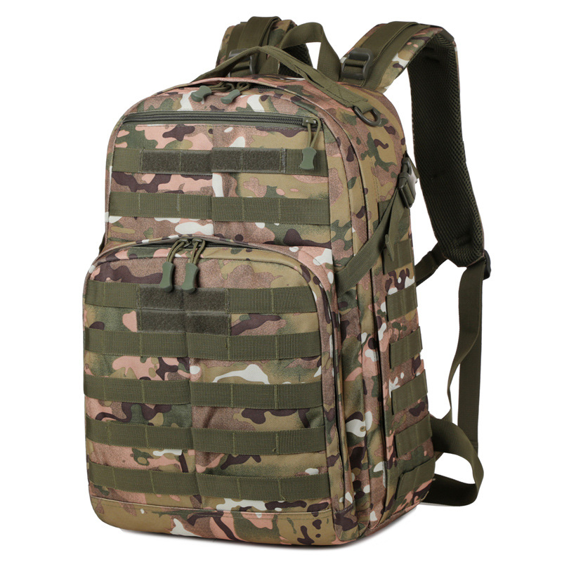 BP03 Tactical Assault Mountaineering Backpack with Large Capacity, MOLLE Storage System, and Outdoor Adventure Design - Image 3