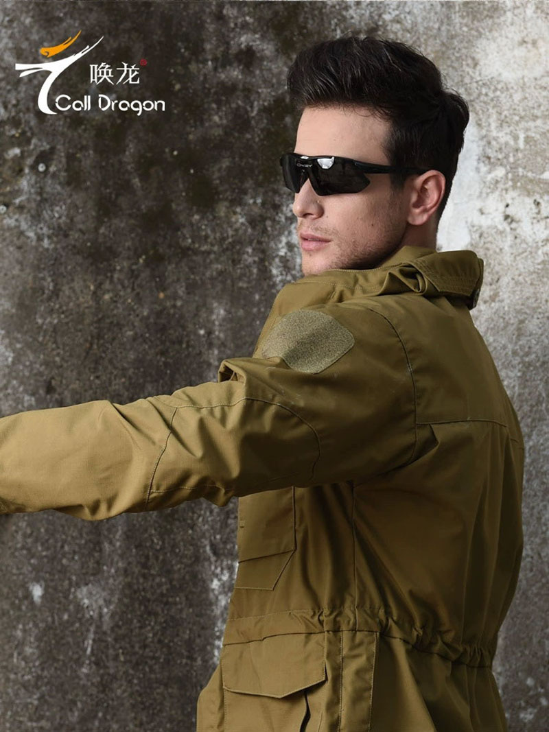 JK03 Archon M65 Tactical Windbreaker Jacket for Outdoor Training and Urban Utility - Image 3