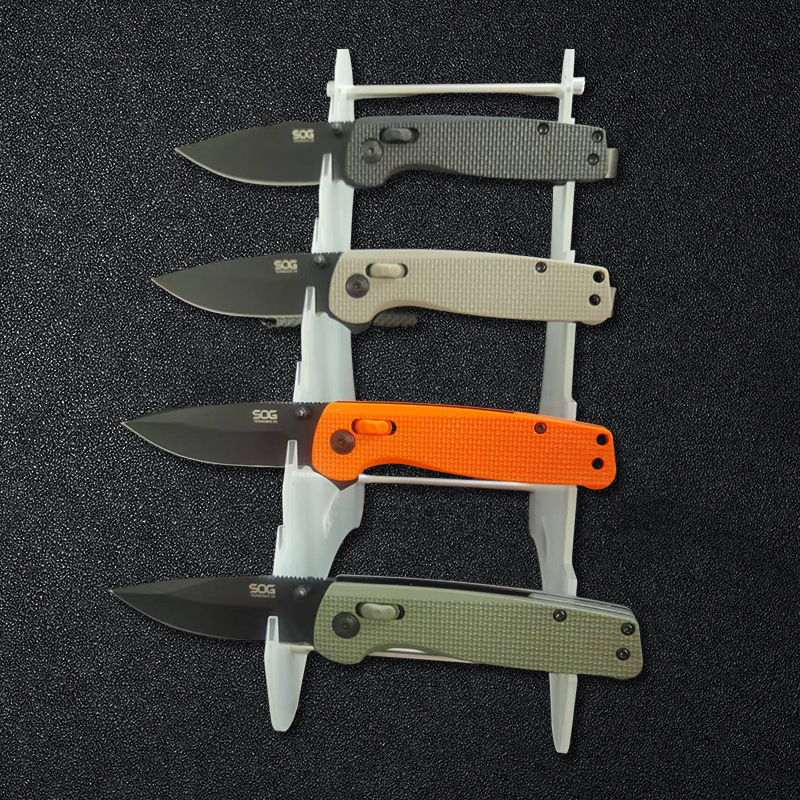 K64 Multi-Functional Outdoor Folding Knife – Ultra-Lightweight 100g EDC with Non-Slip Nylon Fiber Handle - Image 4