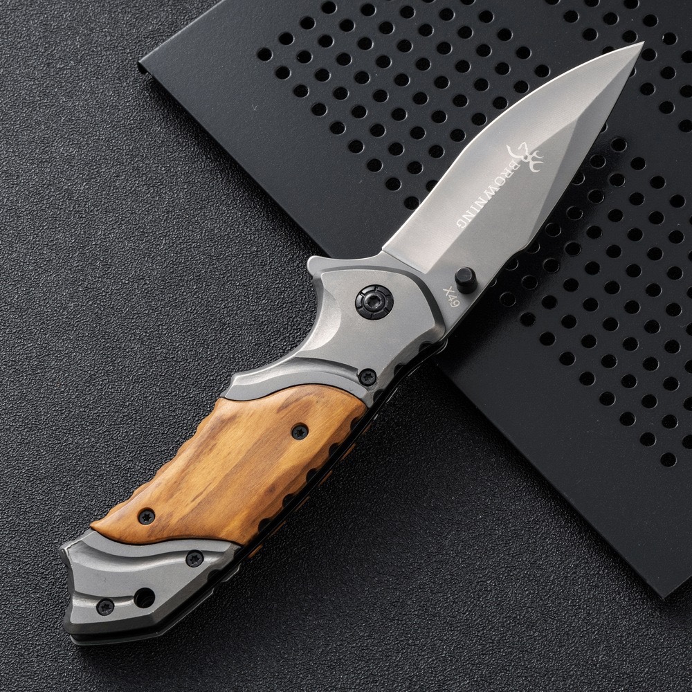 K83 Multifunctional Tactical Folding Knife – 3Cr13 Stainless Steel with Ergonomic G10 Handle - Image 3