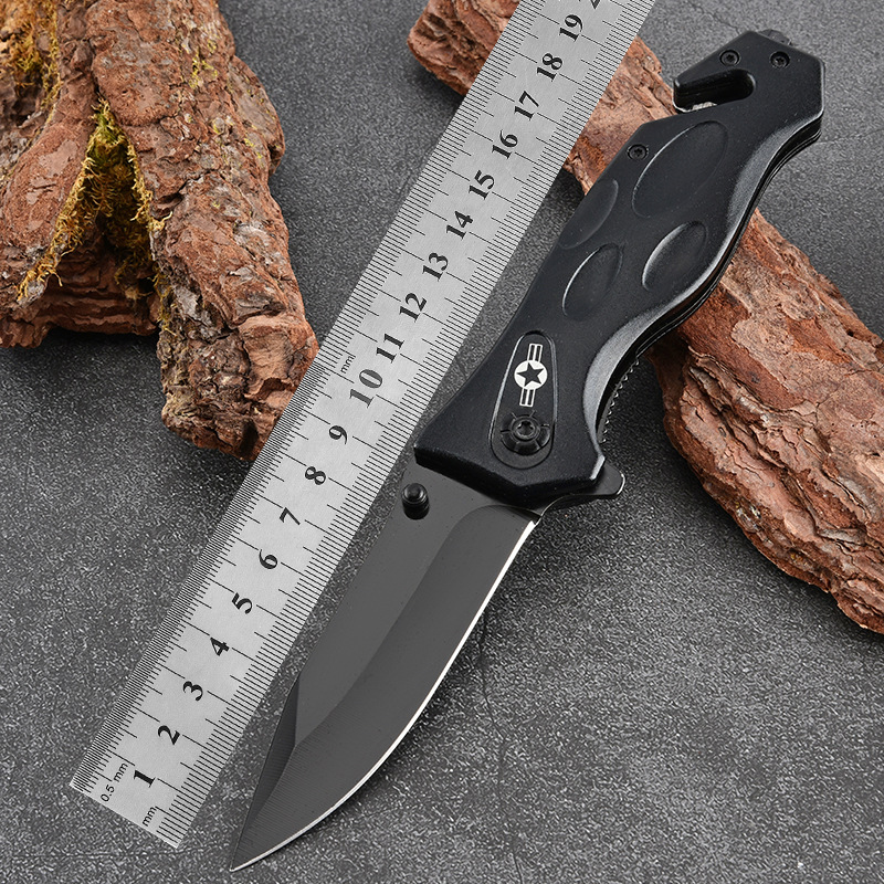 K84 Honeycomb Tactical Folding Knife – High-Performance Stainless Steel with Ergonomic Honeycomb Handle - Image 3