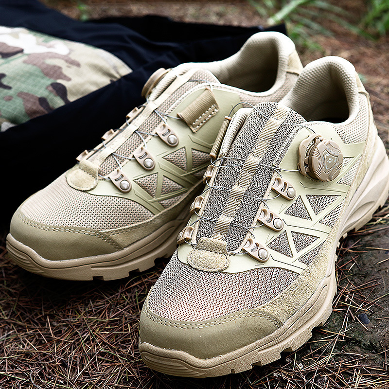 SH03 Archon Quick-Release Tactical Low-Top Boots – Waterproof, Non-Slip & Professional Outdoor Hiking Shoes - Image 3