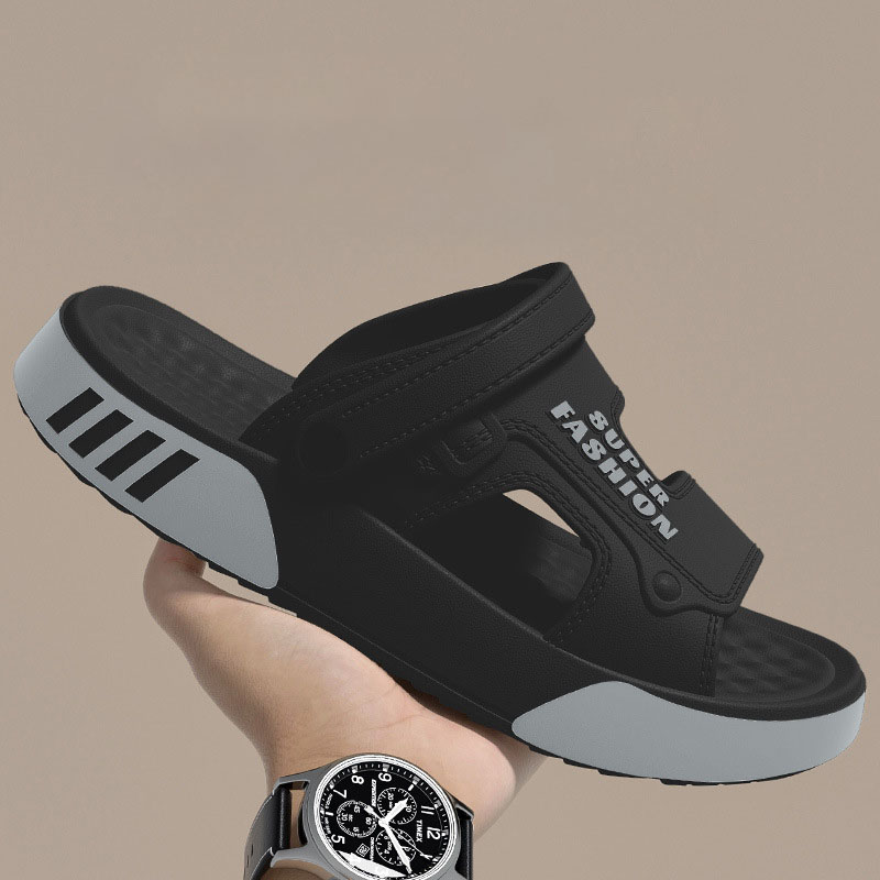 SD01 Men's Outdoor Dual-Purpose EVA Beach Sandals with Non-Slip Wear-Resistant Sole - Image 4