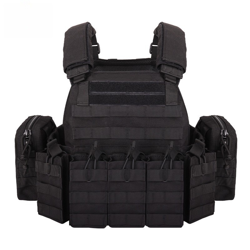 A04 Modular Detachable Tactical Vest with Front Utility Pouches and Side Storage Pockets - Image 3
