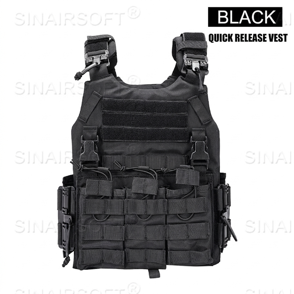អាវកាក់តាក់ទិច Quick Release A10 - អាវកាក់ហ្វឹកហាត់ការពារសម្រាប់ក្រៅផ្ទះ - Image 3
