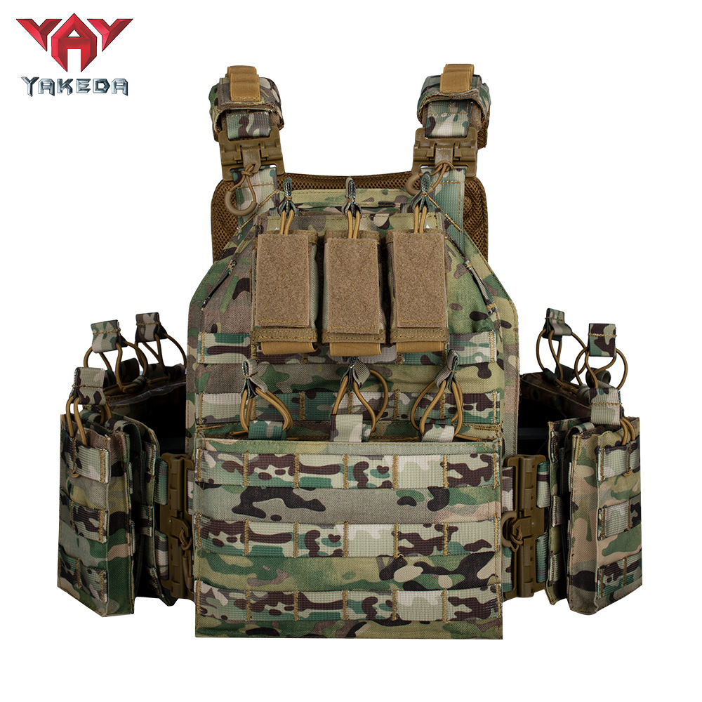 A13 Style Quick Release Tactical Vest with Detachable Pouches for Outdoor Training - Image 4