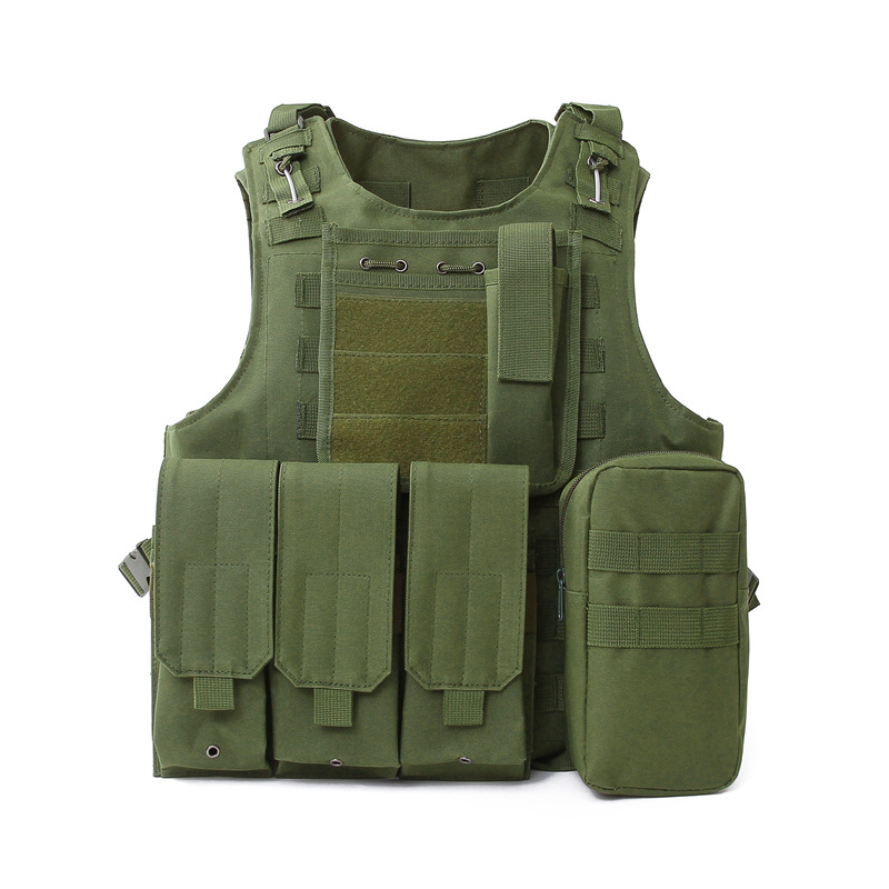 A16 Quick-Release Amphibious Tactical Vest - Multi-Functional Outdoor Training Body Armor Style Vest - Image 3