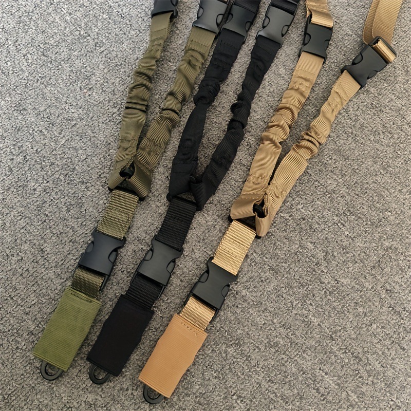 GS03 Single Point Tactical Bungee Sling - Adjustable Quick-Release Crossbody Strap - Image 2