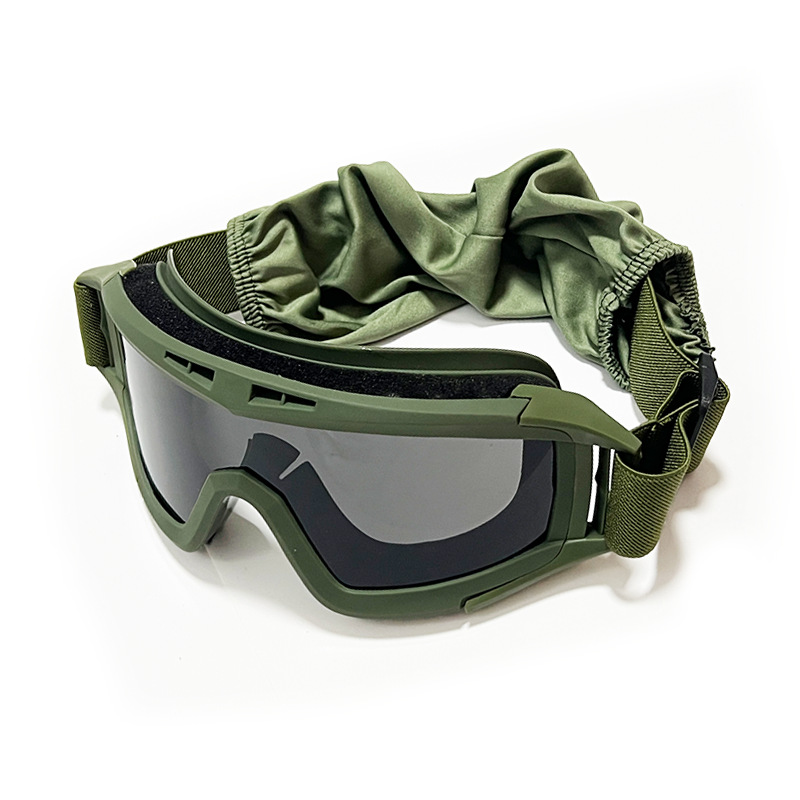 GL08 វ៉ែនតាការពារបែប Tactical សម្រាប់ក្រៅផ្ទះ ការពារខ្យល់ និងខ្សាច់ - Image 4