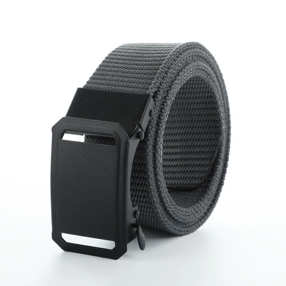 B07 Classic Multi-Color Tactical Nylon Belt with Black Hollow Buckle - Image 3