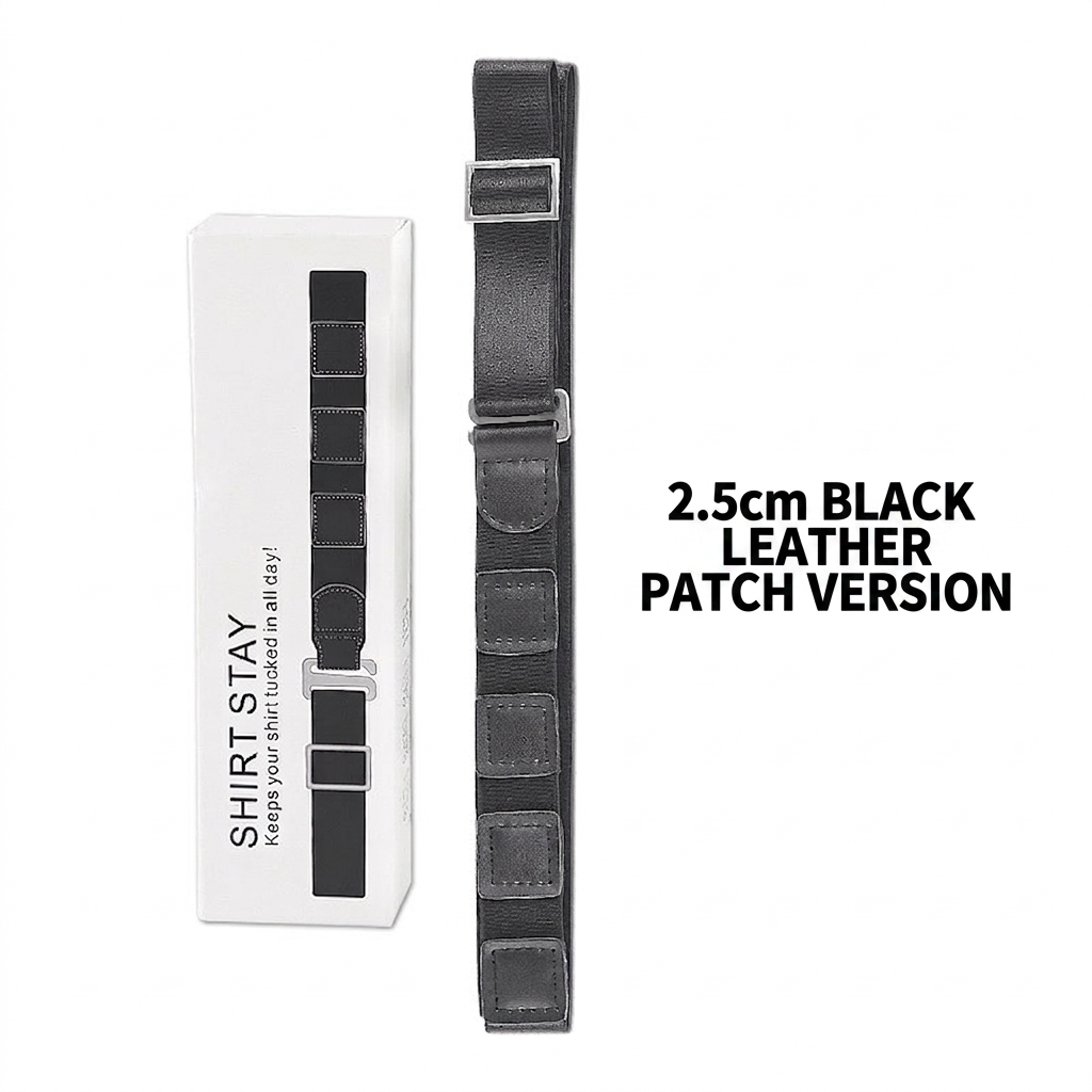 SS17 Adjustable Shirt Anti-Slip Wrinkle-Free Band with Elastic Leg Strap - Image 3