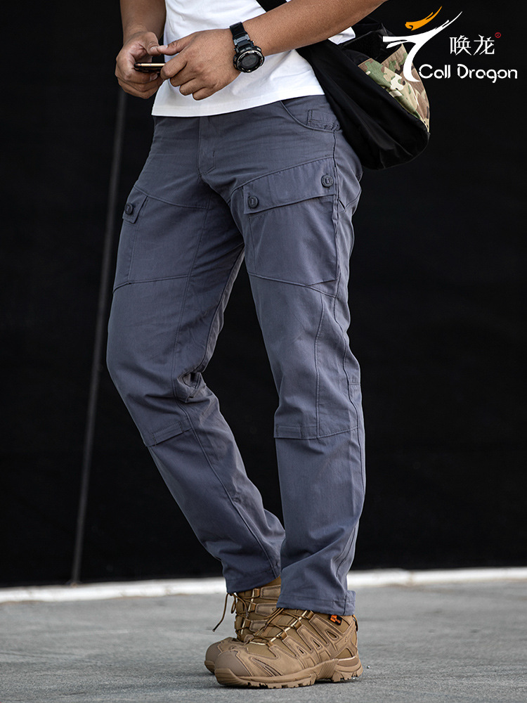 IX23 Urban Tactical Pants - Water-Resistant Outdoor Cargo Pants with Multi-Pocket Utility Design - Image 3