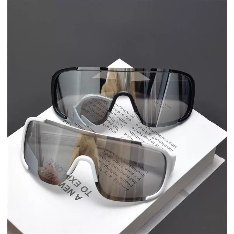 GL11 Outdoor Shield Sunglasses with Large Frame and Mirrored Lens - Image 3